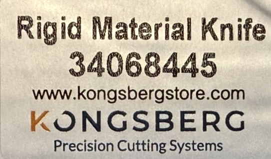 2025 Kongsberg Rigid Material Knife