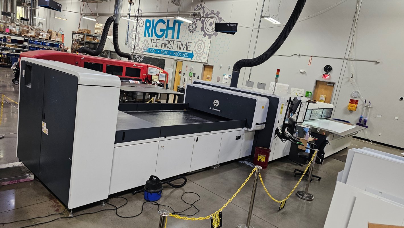 2013 HP Scitex FB11000