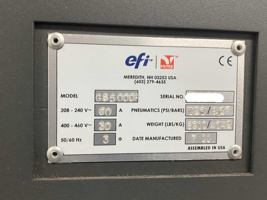 2011 EFI-VUTEk GS5000r