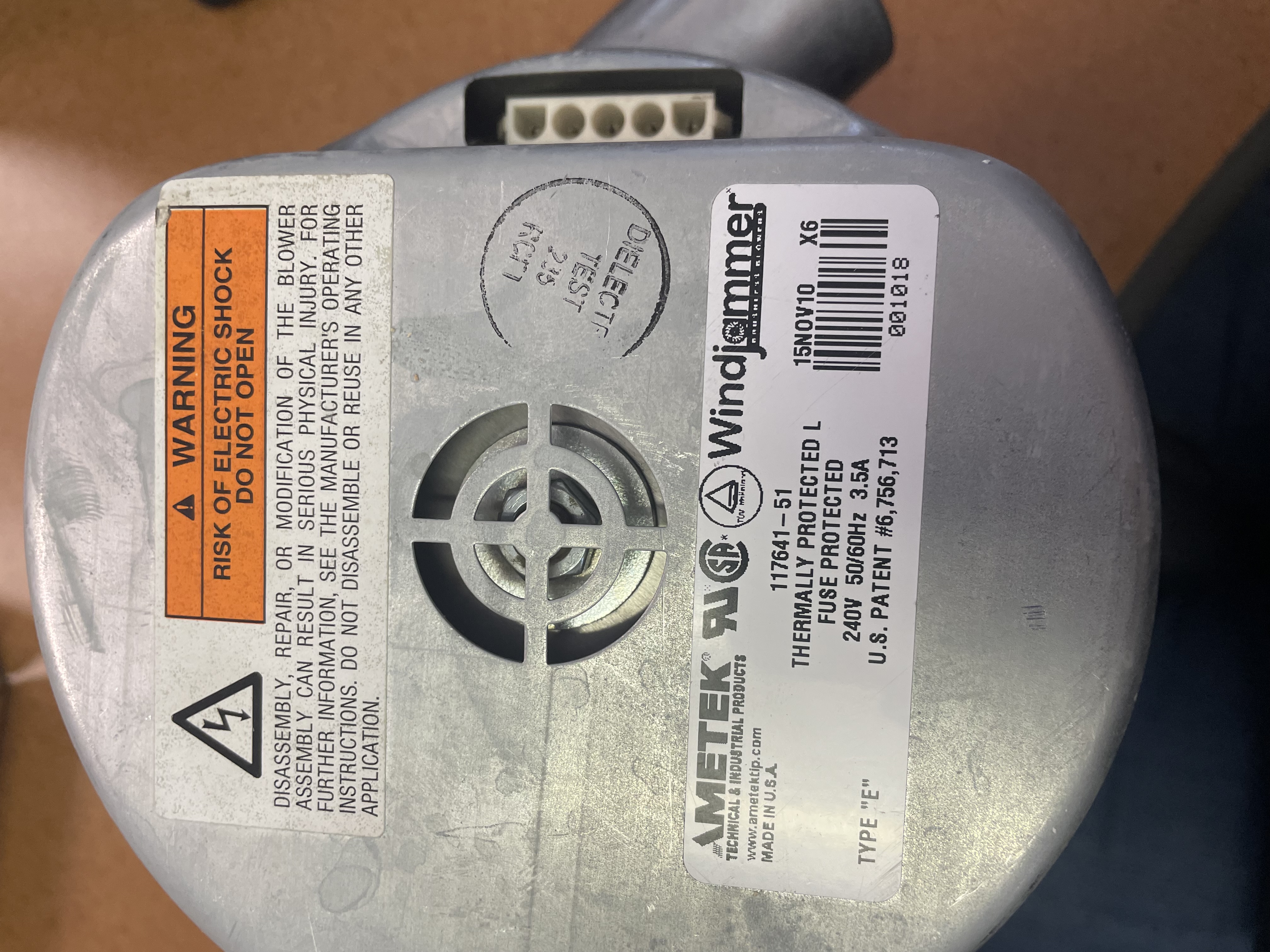 2011 EFI-VUTEk 1MCJ7 Vacuum Pump