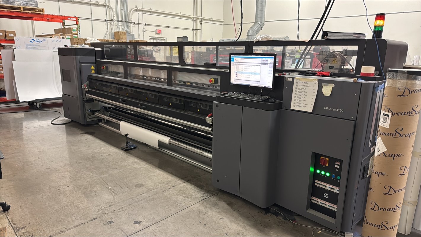 2015 HP Scitex Latex 3100