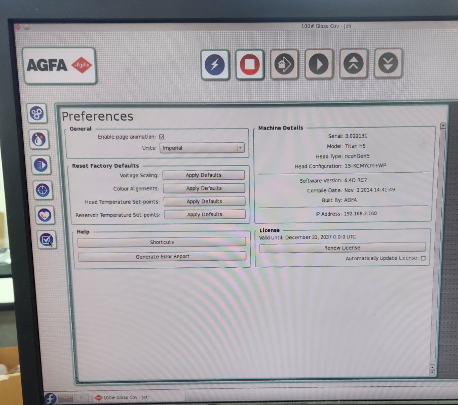 2016 Agfa JETI TITAN HS