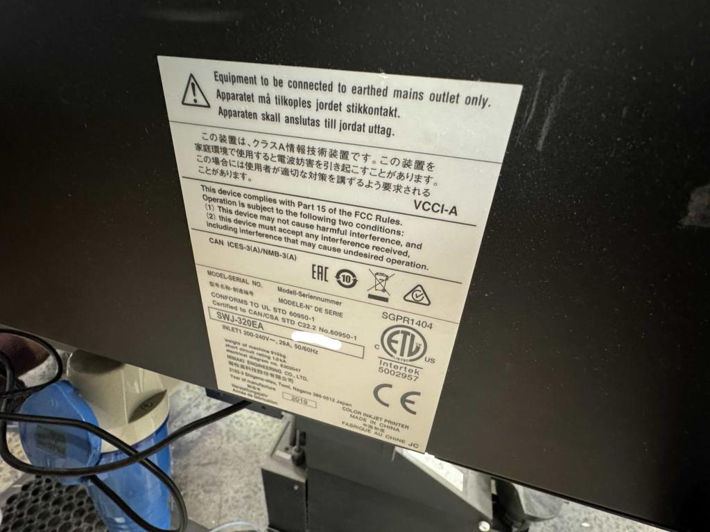 2019 Mimaki SWJ-320