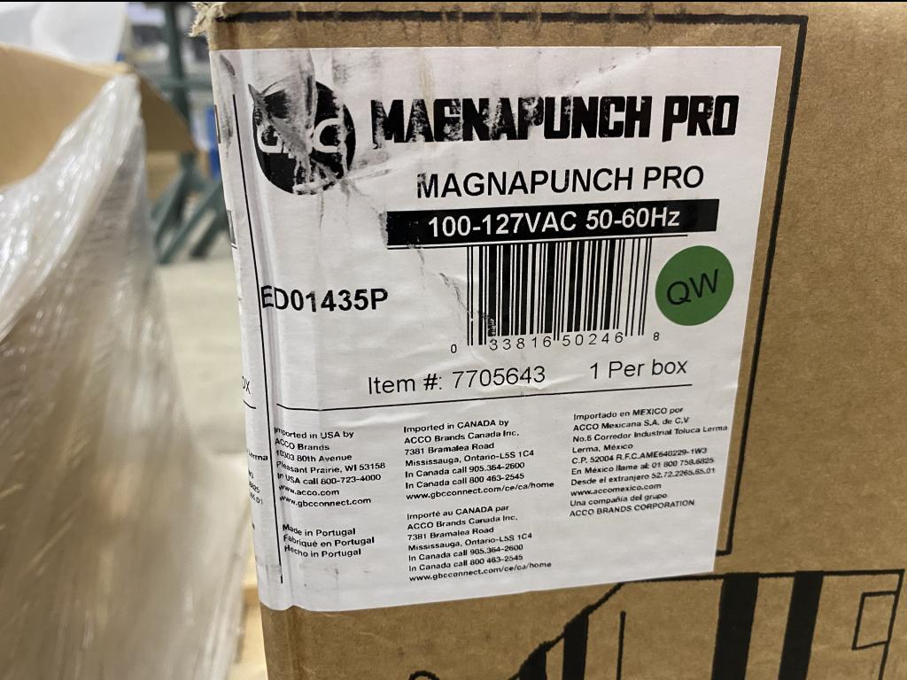 2018 GBC Magnapunch Pro