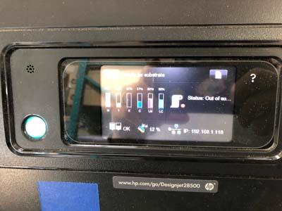 2012 Hewlett-Packard Latex 28500
