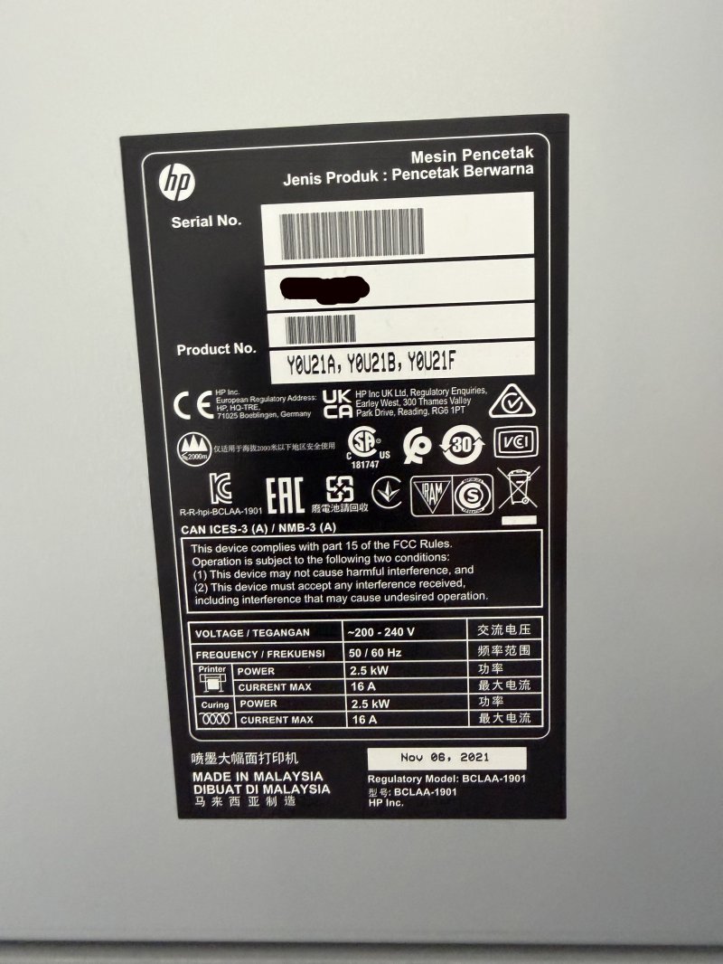 2021 Hewlett-Packard Latex 800