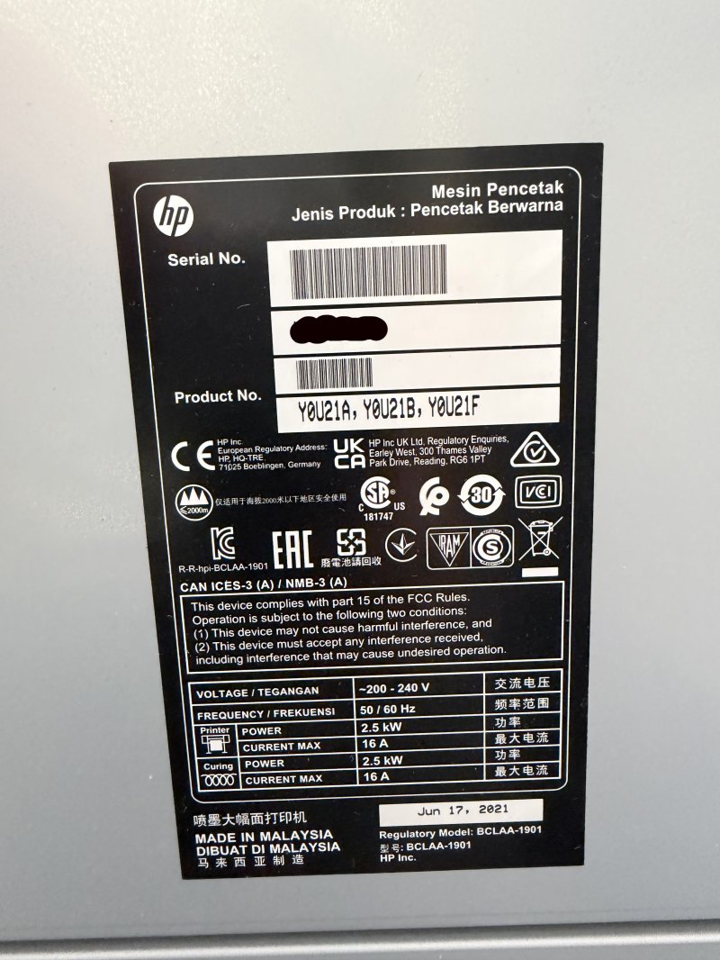 2021 Hewlett-Packard Latex 800