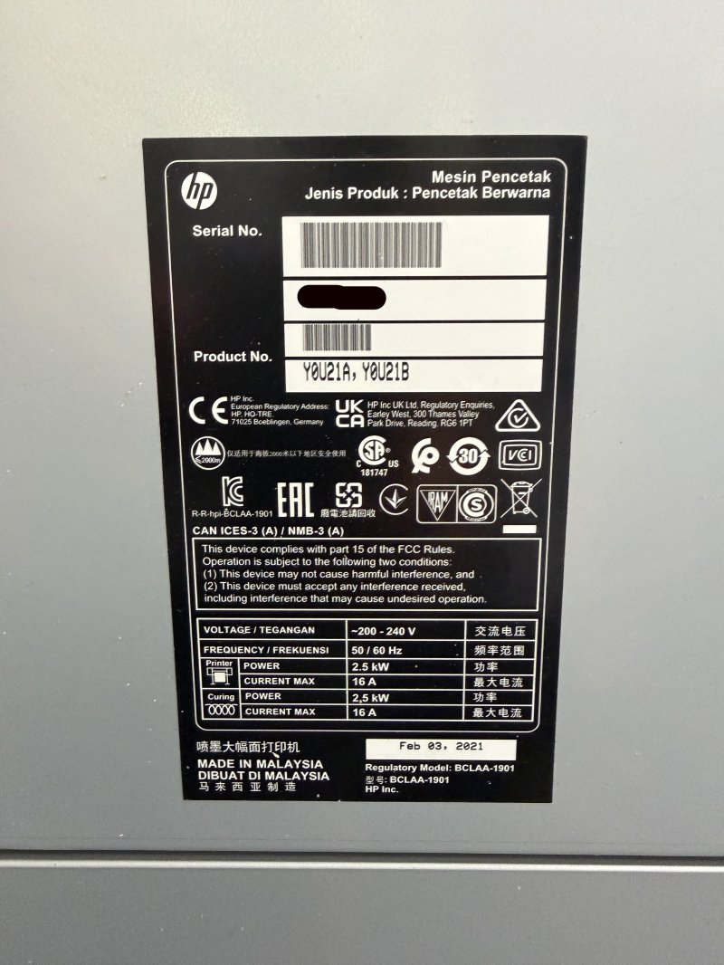 2021 Hewlett-Packard Latex 800