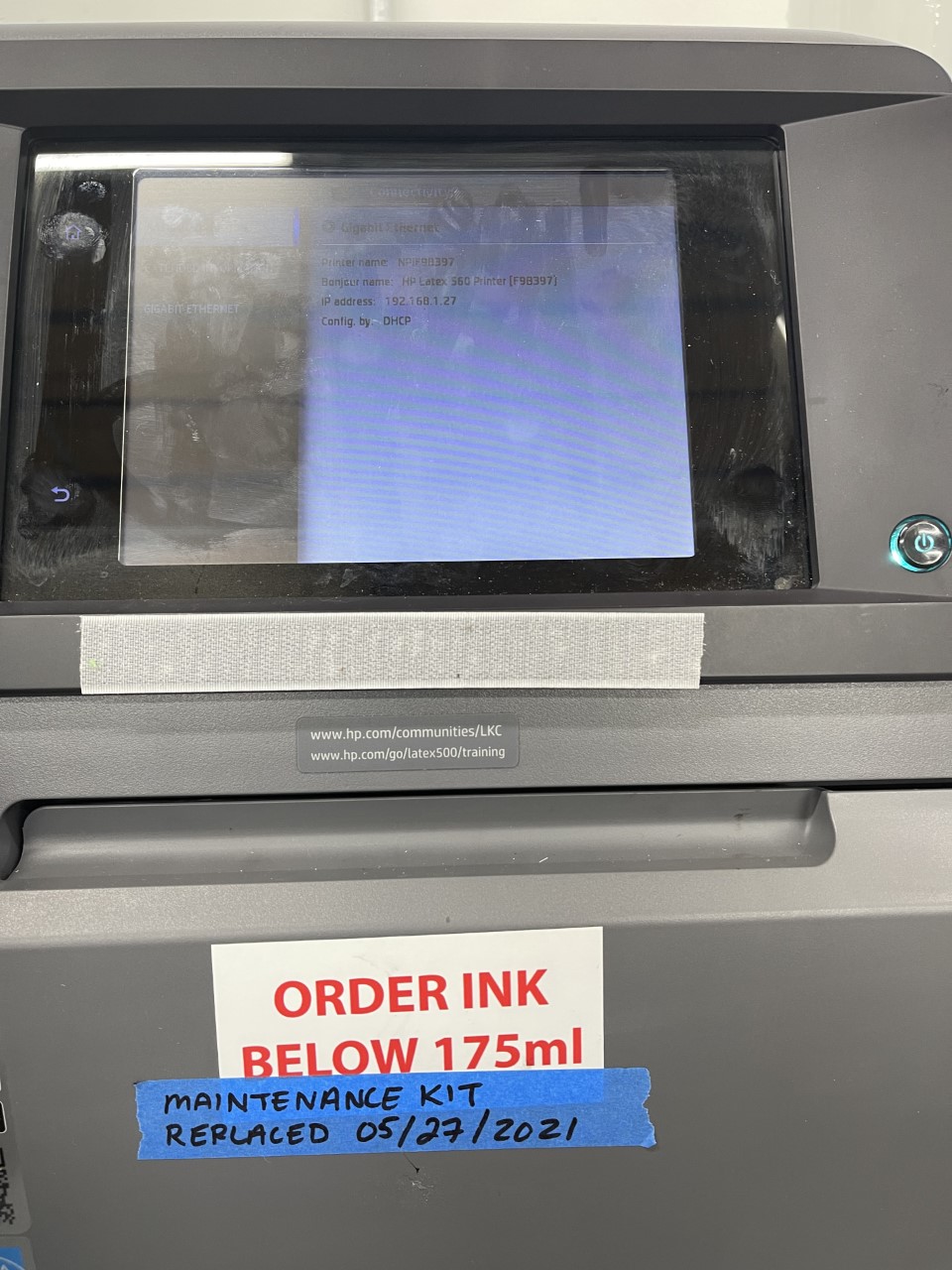 2016 Hewlett-Packard Latex 560