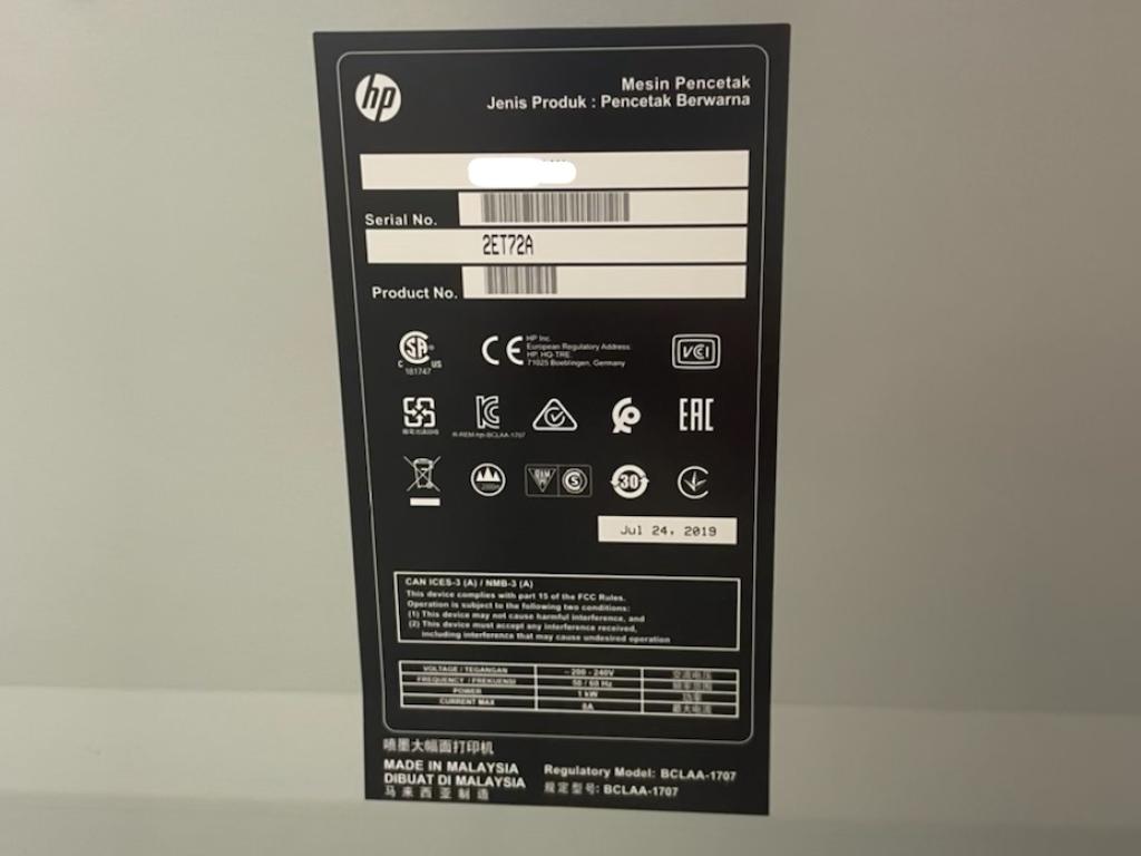 2019 Hewlett-Packard Stitch S300