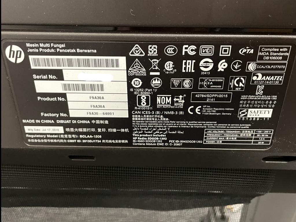 2018 Hewlett-Packard T830