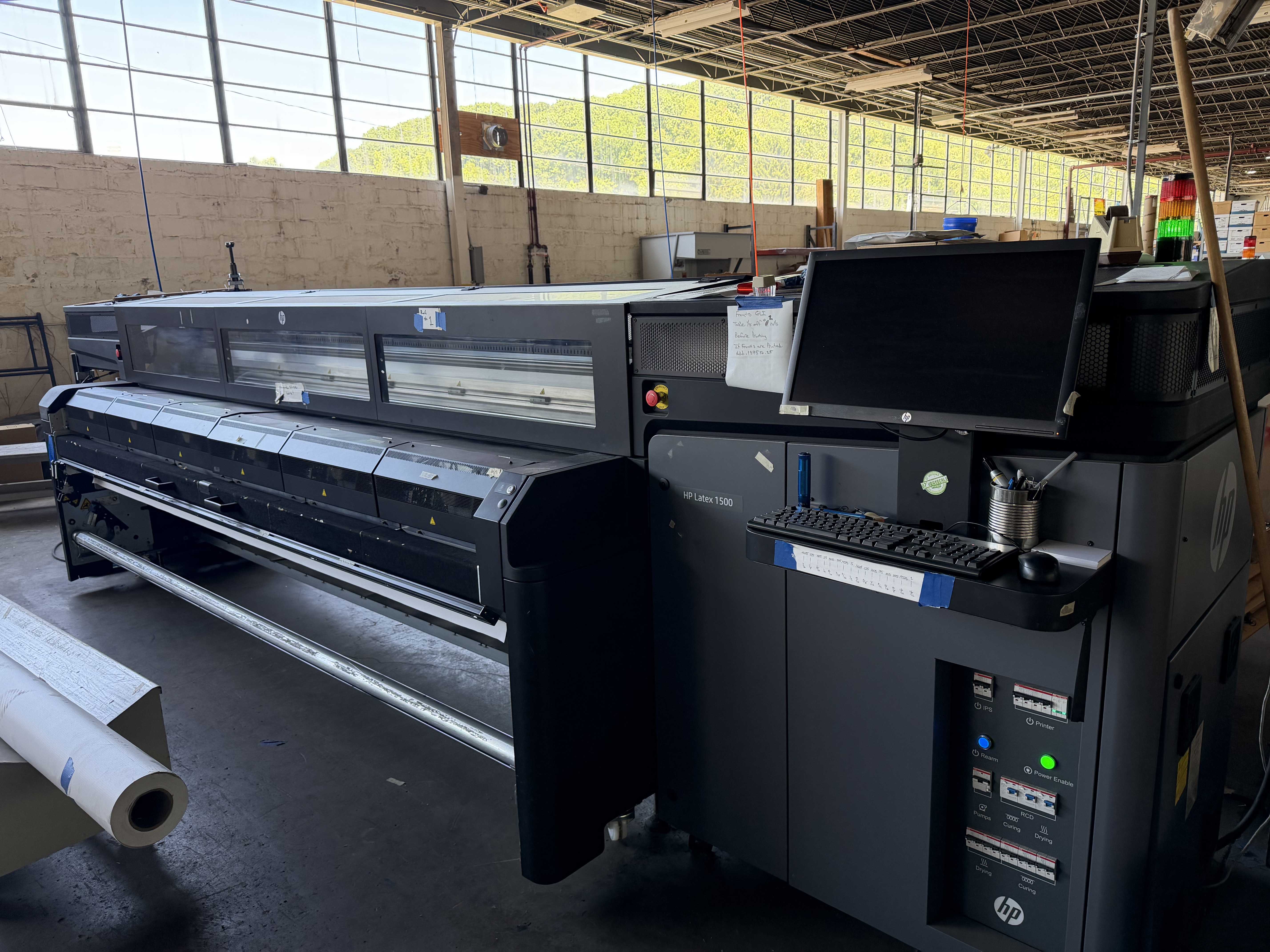 2016 HP Scitex Latex 1500