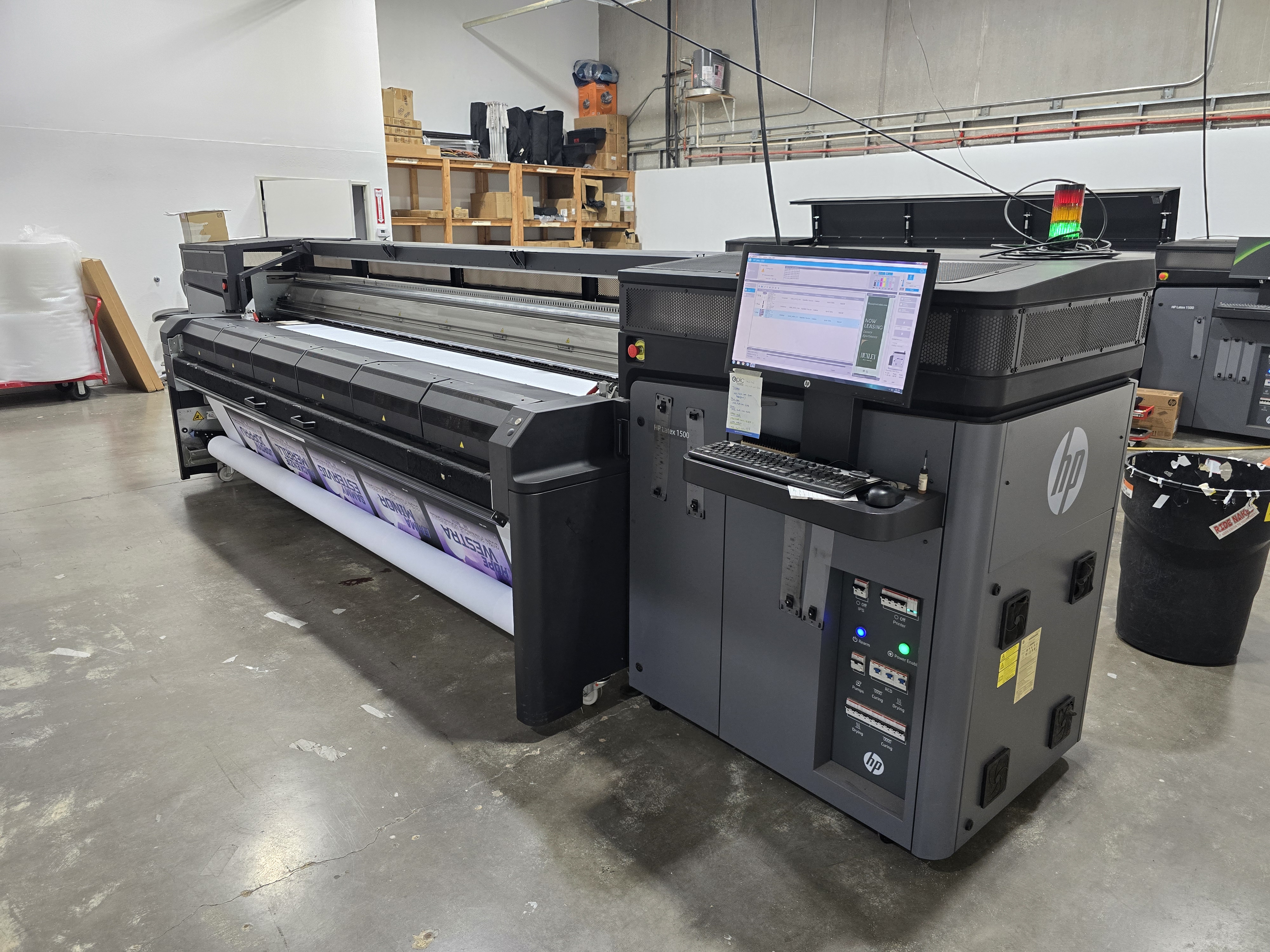 2016 HP Scitex Latex 1500