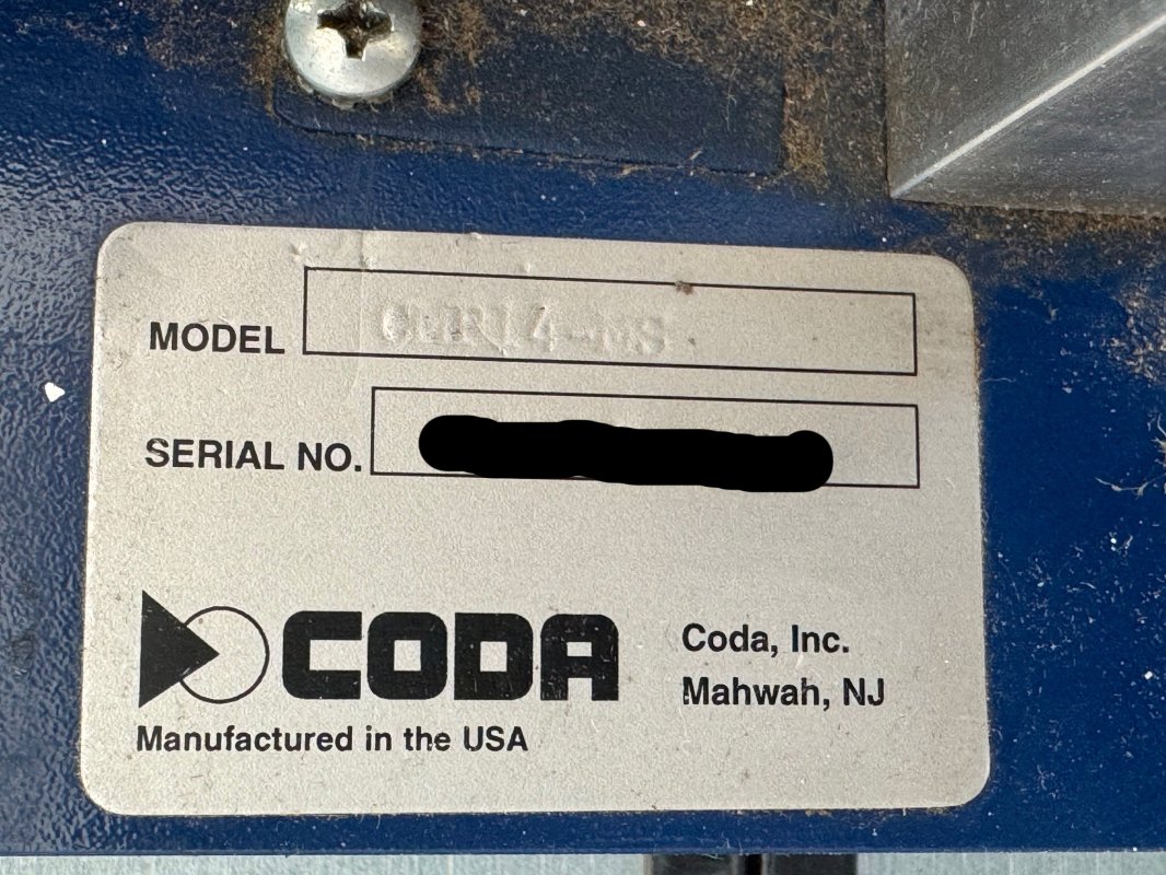 2018 Coda CMP14-MS