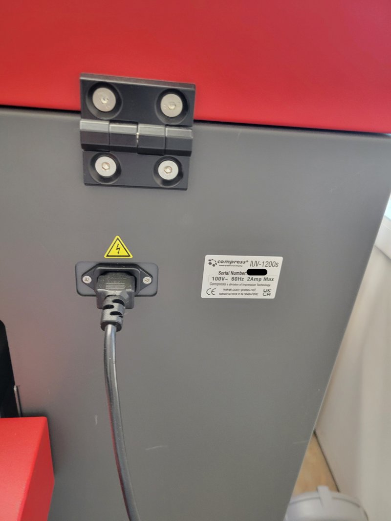 2023 Compress iUV 1200s printer