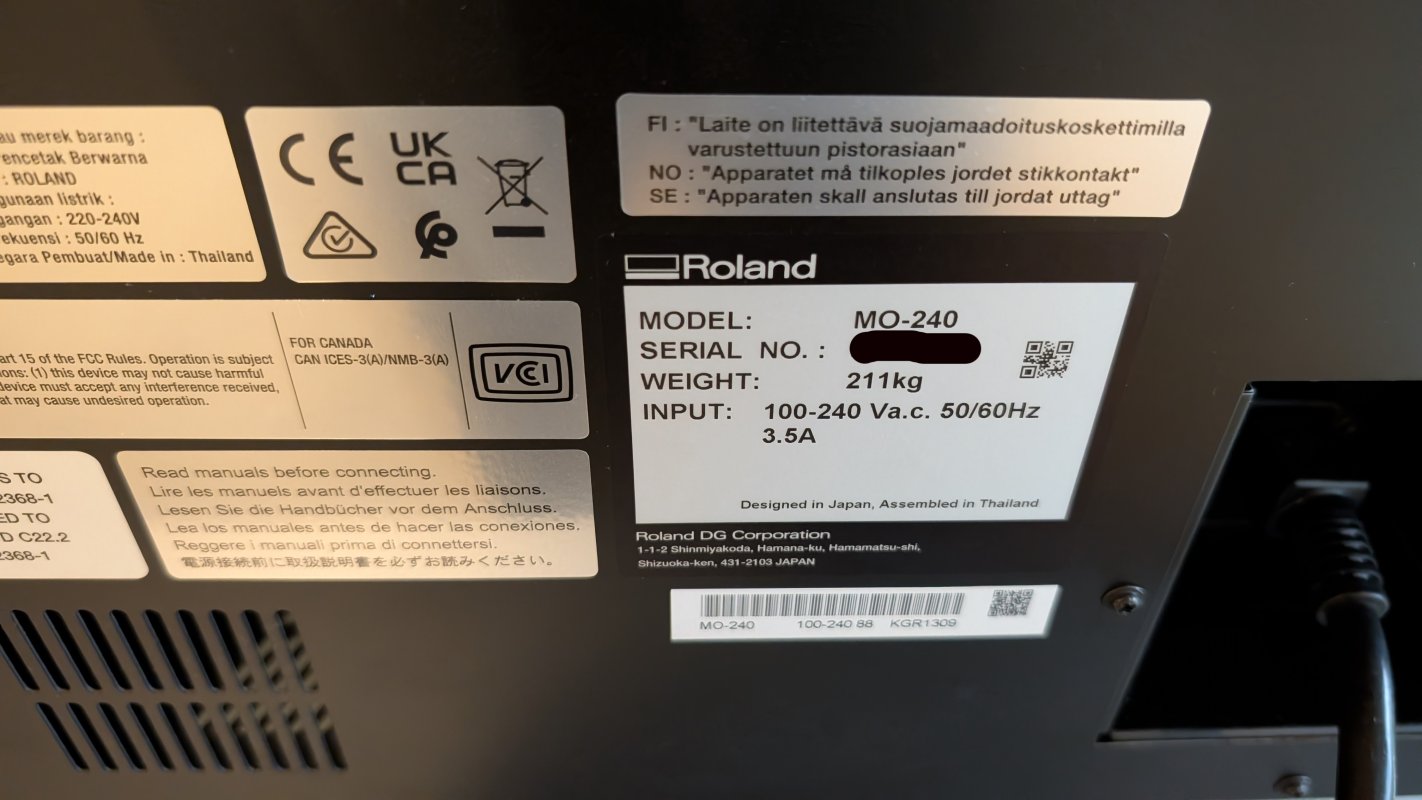 2025 Roland MO-240