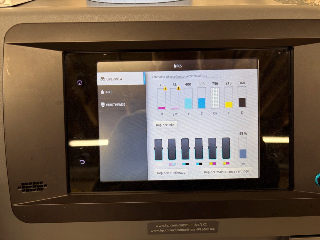 2018 Hewlett-Packard Latex 365
