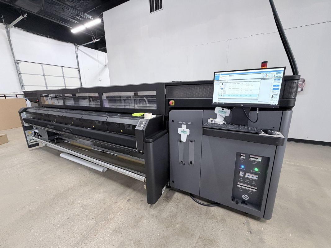2021 HP Scitex Latex 1500