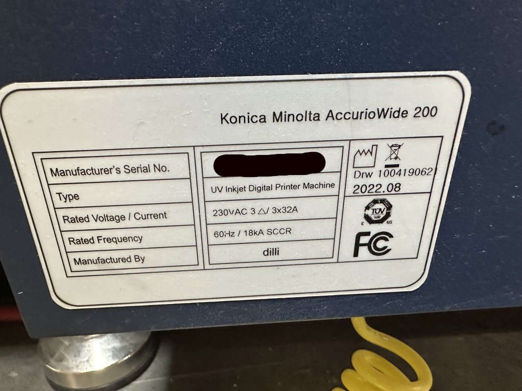 2022 Konica Minolta AccurioWide 200
