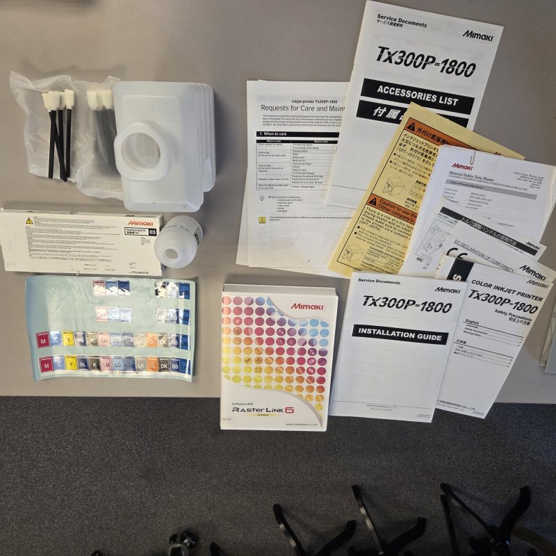 2018 Mimaki Tx300P-1800