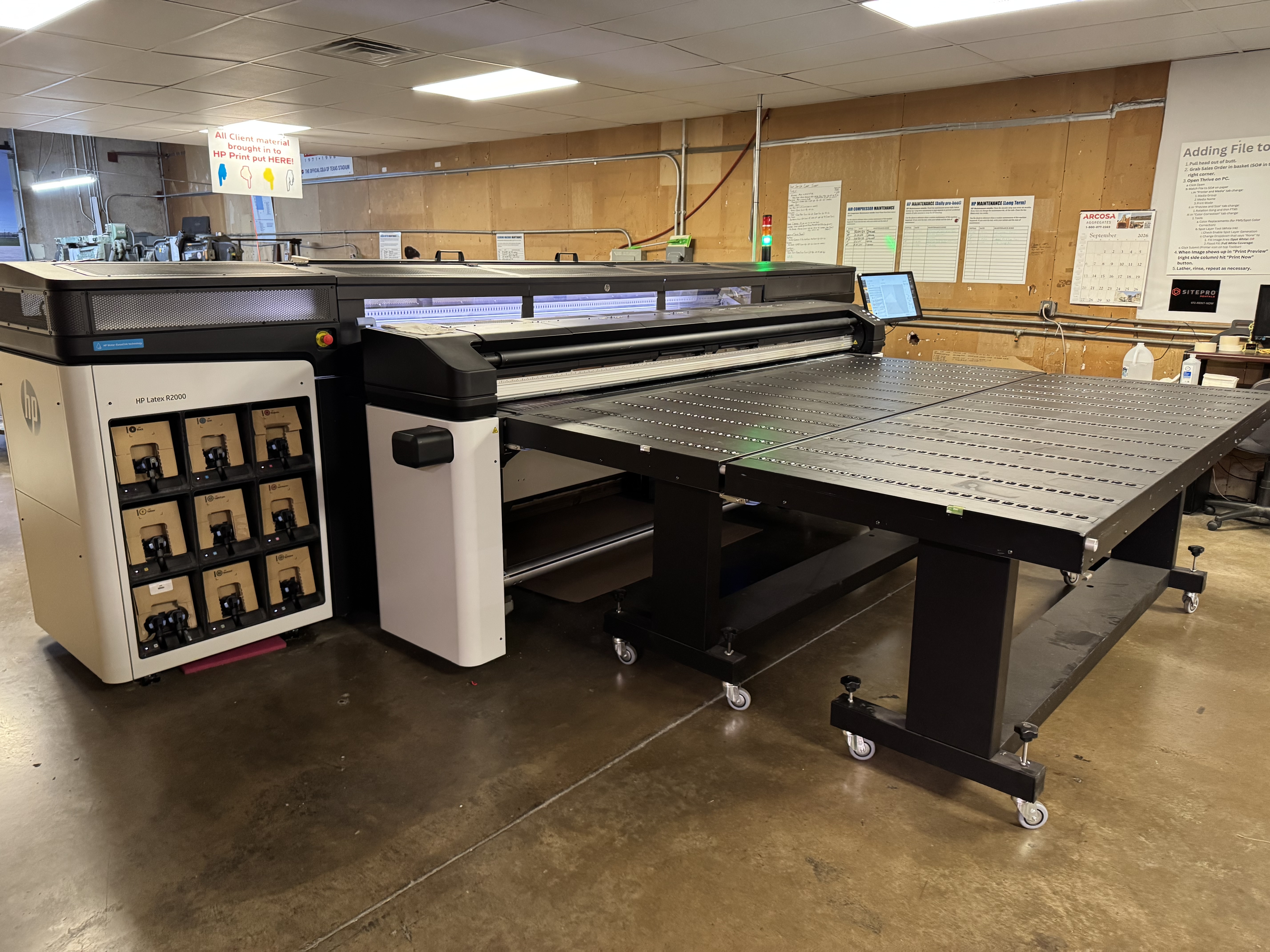 2019 HP Scitex Latex R2000
