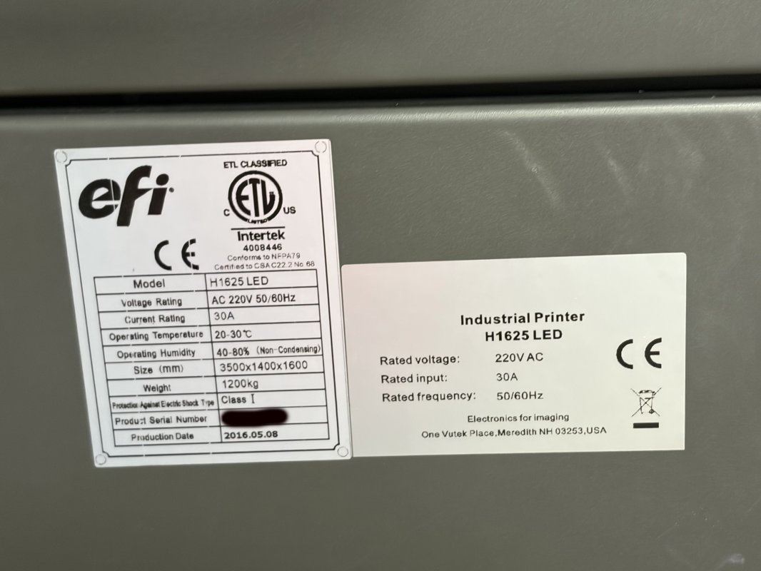 2016 EFI H1625