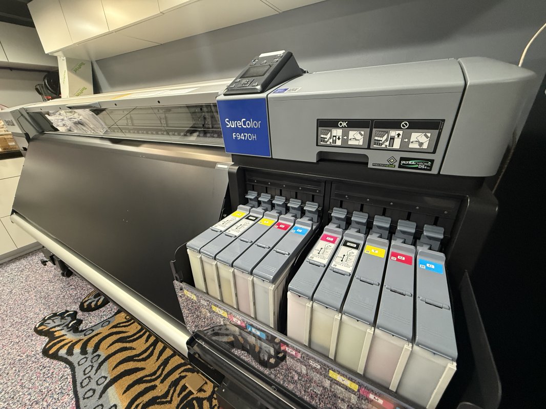 2019 Epson F9470H Dye sublimation printer