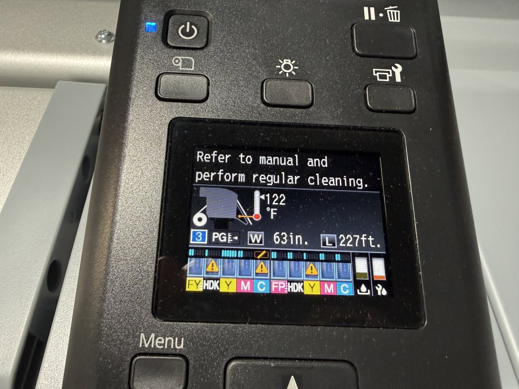 2019 Epson F9470H Dye sublimation printer